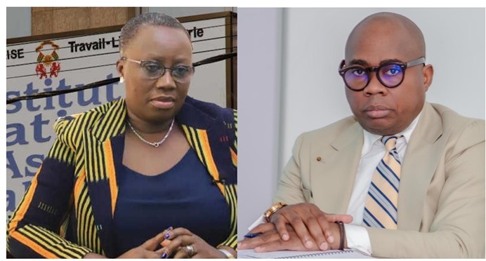 Au lendemain  des l&eacute;gislatives et  r&eacute;gionales du 29 avril  Myriam Dossou et Edem Tengue peu &agrave; l'aise