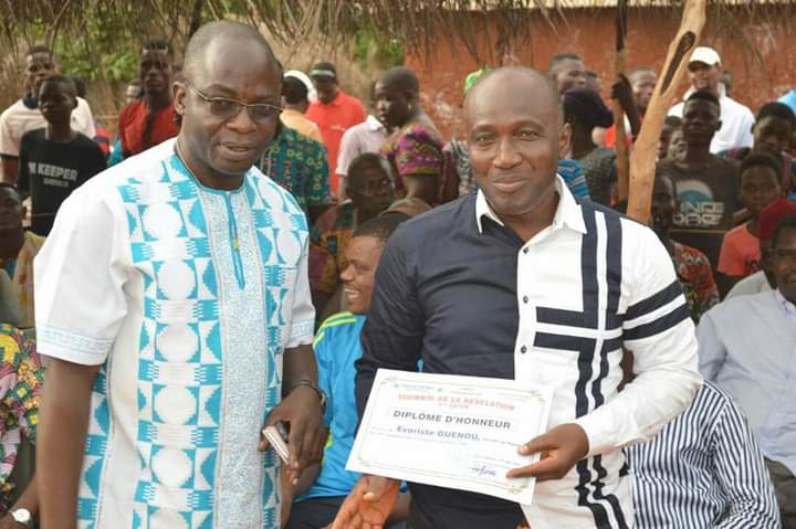 Entretien : Evariste GUENOU, Parrain du Tournoi de la R&eacute;v&eacute;lation &agrave; Atikpame se prononce