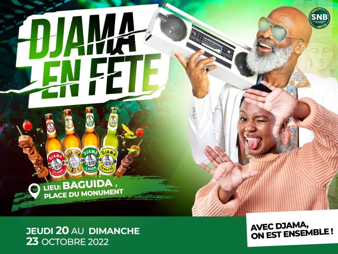 La f&ecirc;te continue avec Djama &agrave; Baguida
