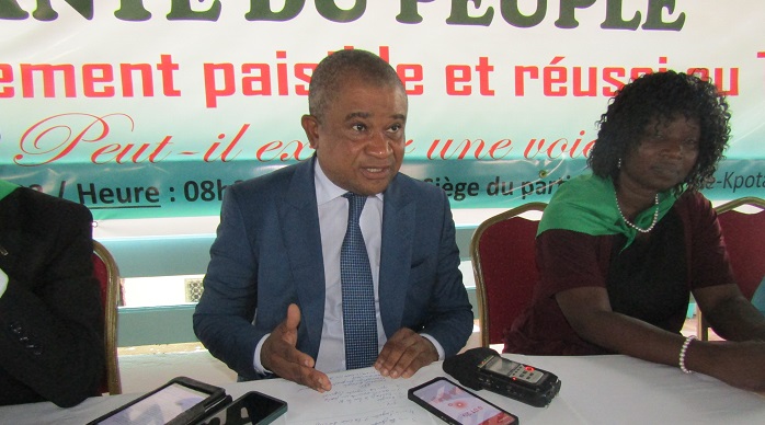 Pour le bien-&ecirc;tre des populations : Le parti Sant&eacute; du Peuple lance un appel  de partage de pouvoir